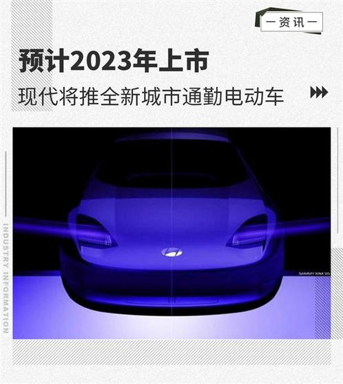 預計2023年上市 現(xiàn)代將推城市通勤電動車